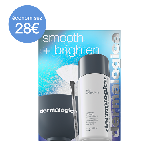 Coffret smooth + brighten | trio exfoliation quotidienne