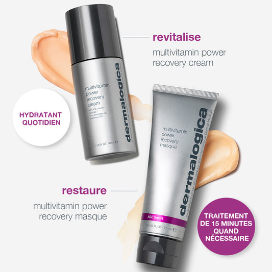 Coffret multivitamin stressed skin recovery | la solution peaux stressées