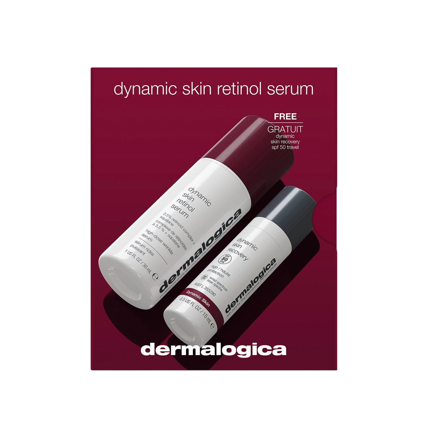 coffret duo dynamic defense retinol 3,5% | Dynamic skin recovery SPF 50 OFFERT
