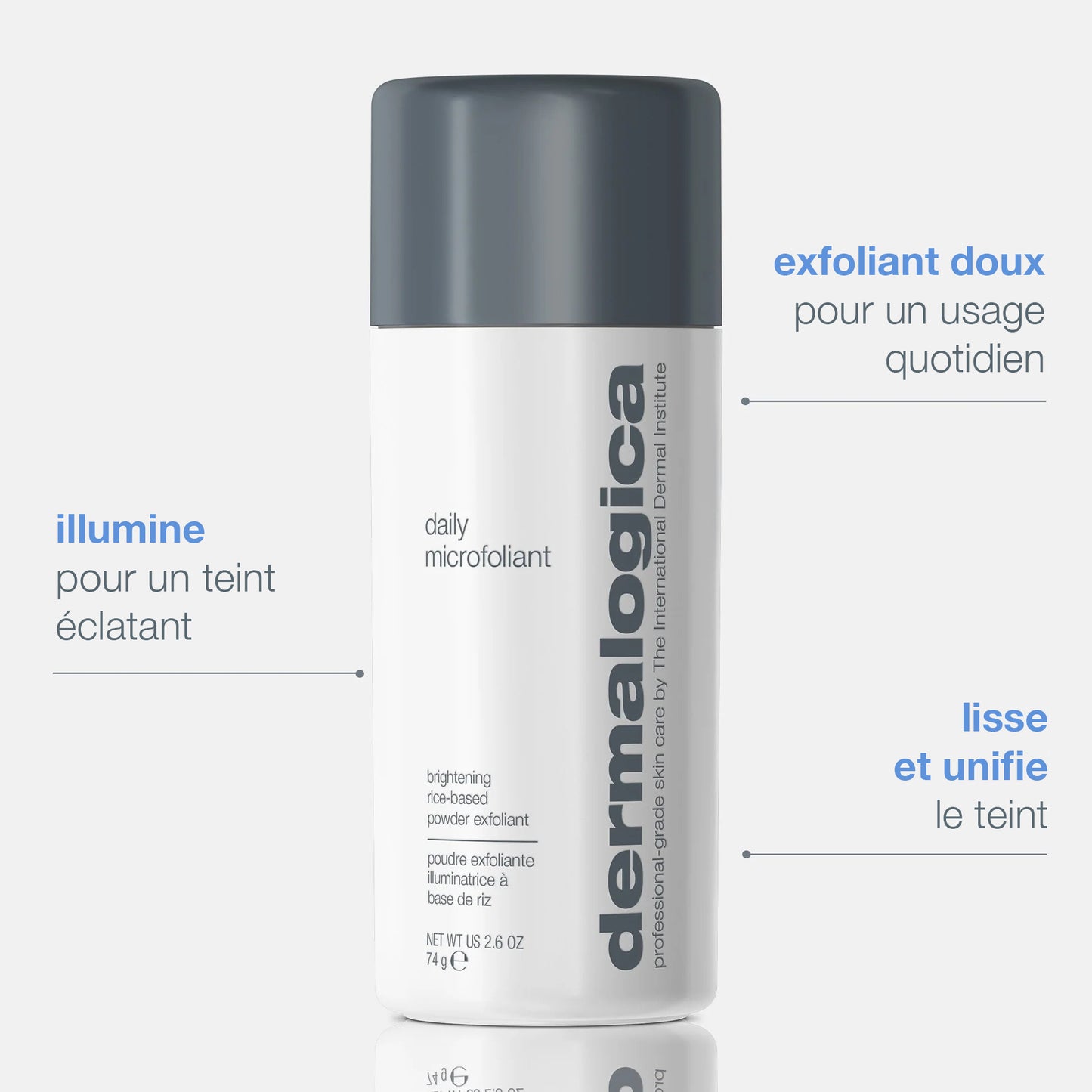 poudre exfoliante Daily Microfoliant | Exfoliant visage doux quotidien best seller