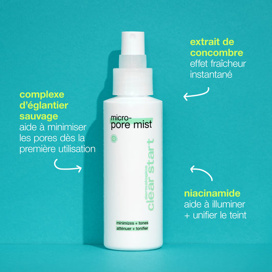 micro-pore mist | tonique purifiant réducteur de pores