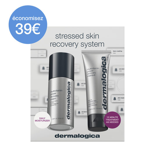 Coffret stressed skin recovery system | la solution peaux stressées