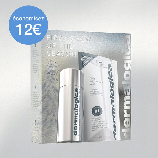 coffret first snow of the season | daily microfoliant – édition limitée