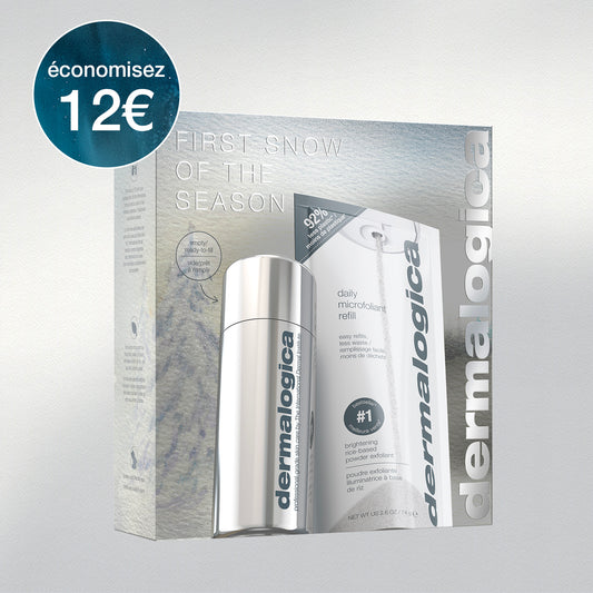 coffret first snow of the season | daily microfoliant – édition limitée
