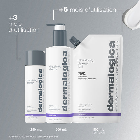ultra calming cleanser | gel nettoyant peaux sensibles